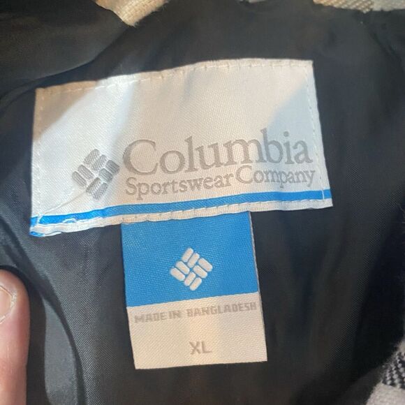 NWT Columbia Men's Puffect Novelty Plaid Puffer Jacket Full Zip Size XL $150 - Picture 9 of 13